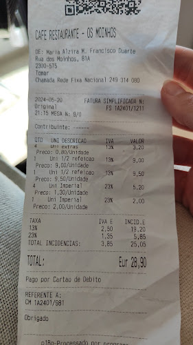 Café Restaurante Os Moinhos - Gastronomia e hotelaria