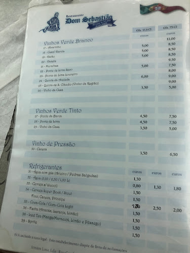 Restaurante D. Sebastião - Gastronomia e hotelaria