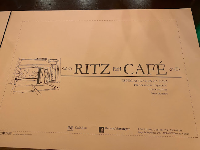 Ritz cafe - Gastronomia e hotelaria