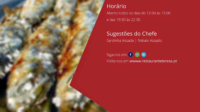 Opinii despre Restaurante Teresa în Matosinhos - Gastronomia e hotelaria