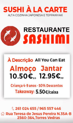 Sashimi - Gastronomia e hotelaria
