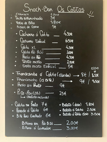 Snack-Bar Os Catitas - Gastronomia e hotelaria