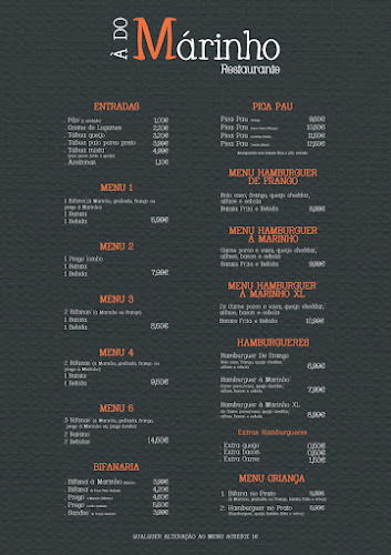 Restaurantes Beja | Restaurante À do Márinho