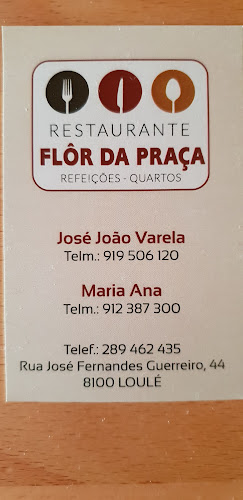 Comentarii opinii despre Restaurante Flôr da Praça