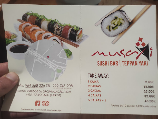 Opinii despre Musaxi 2 Restaurante Japonês în Porto - Gastronomia e hotelaria