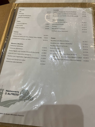 Opinii despre Restaurante O Alfredo în Coimbra - Gastronomia e hotelaria