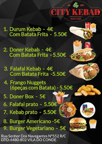 City Kebab & Pizza. - Gastronomia e hotelaria