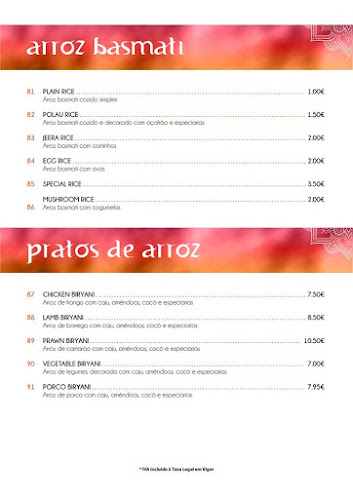 Indian Punjabi Restaurante - Gastronomia e hotelaria