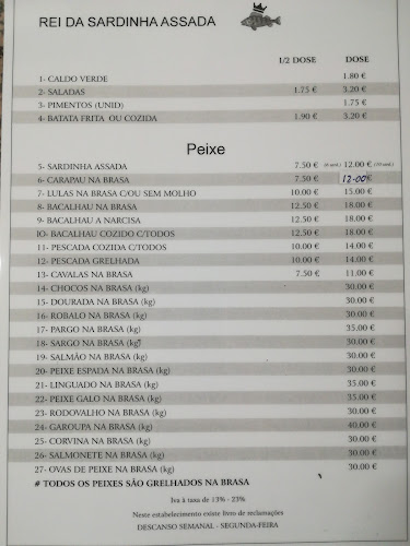 Rei da Sardinha Assada - Gastronomia e hotelaria