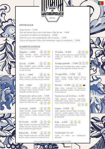 Opinii despre Oficina do Hambúrguer în Peniche - Gastronomia e hotelaria