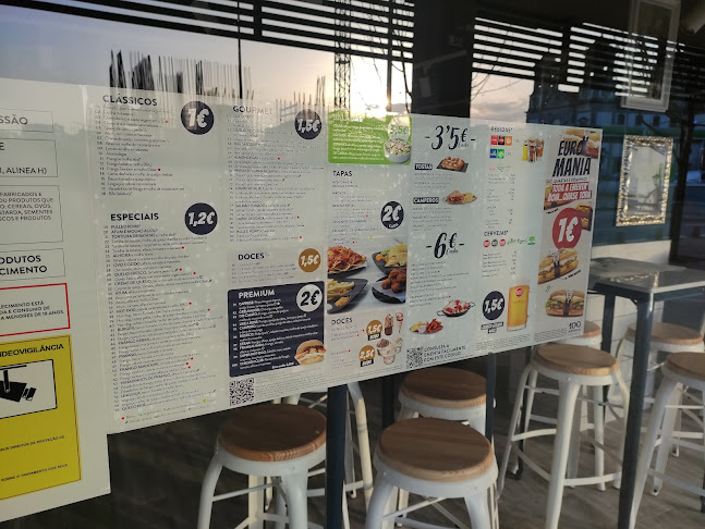100 Montaditos Póvoa de Varzim Open Times