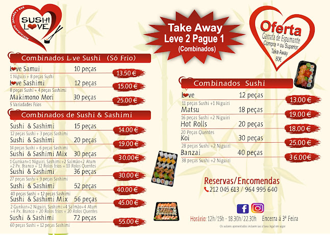 Opinii despre Sushi Love în Lavradio - Gastronomia e hotelaria