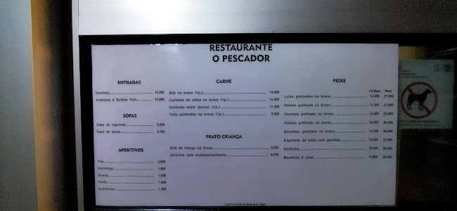 Reviews of Restaurante O Pescador in Ovar - Gastronomia e hotelaria