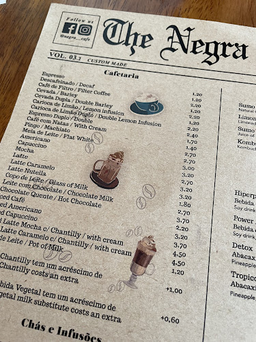 Negra Café Boavista Open Times