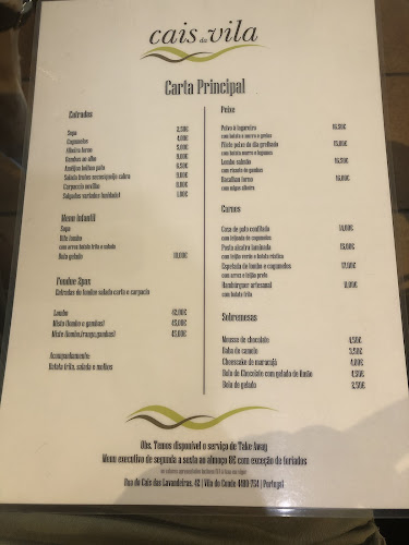 Opinii despre Restaurante Cais Da Vila în Vila do Conde - Gastronomia e hotelaria