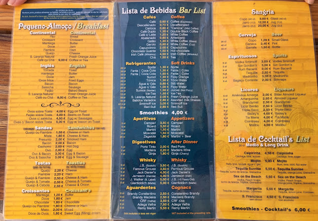 Doce Mar Café Open Times