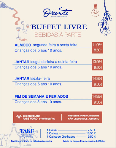 Oriente Restaurante Buffet - Gastronomia e hotelaria
