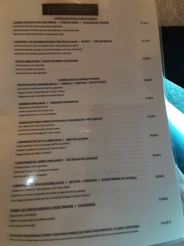 Restaurante Cova da Loba Open Times