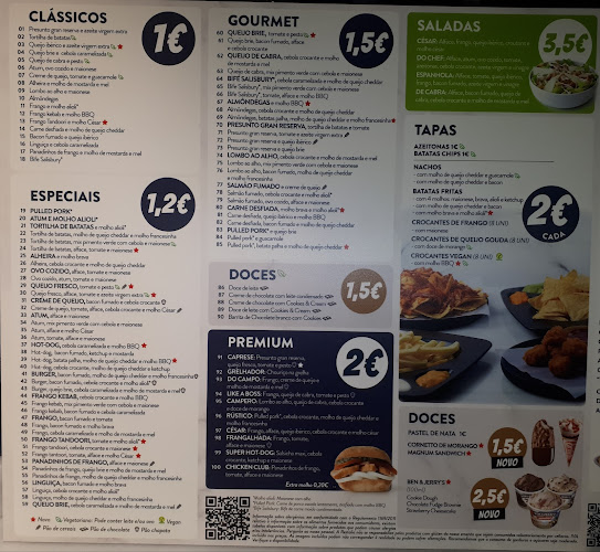 Comments and reviews of 100 Montaditos Póvoa de Varzim