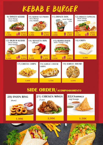 Opinii despre Five Star kebab & Pizzeria în Famões - Gastronomia e hotelaria