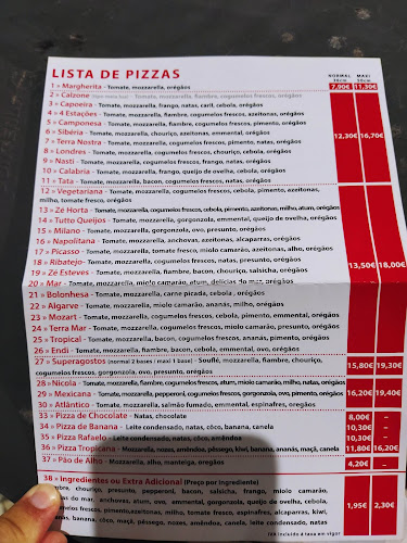Opinii despre Maxi Pizza în Vila Real de Santo António - Gastronomia e hotelaria