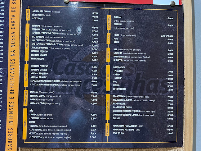 Casa das Francesinhas Pingarelho - Snack-Bar - Caldas de Vizela