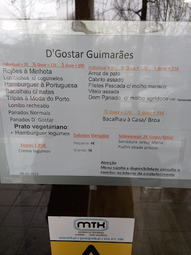 Opinii despre Take away D'ANA (Quintã) în Guimarães - Gastronomia e hotelaria