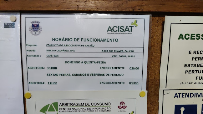 Comunidade Associativa de Calvão - Café-Bar & Espaço Cultural