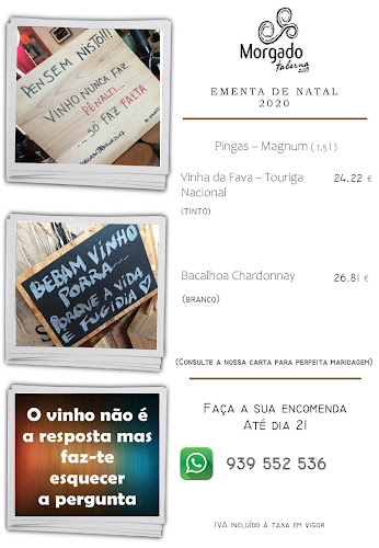 Restaurante Morgado Taberna 2017 - Alverca do Ribatejo