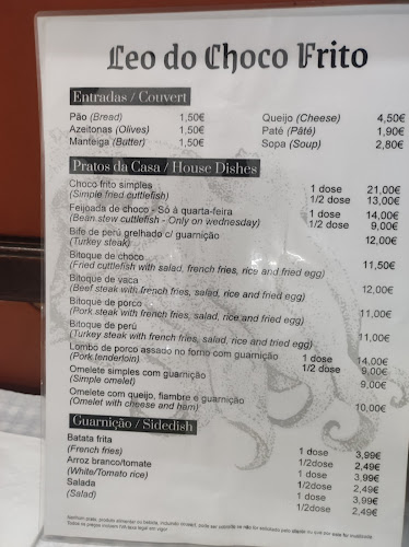 Opinii despre Adega Leo do Petisco în Setúbal - Gastronomia e hotelaria