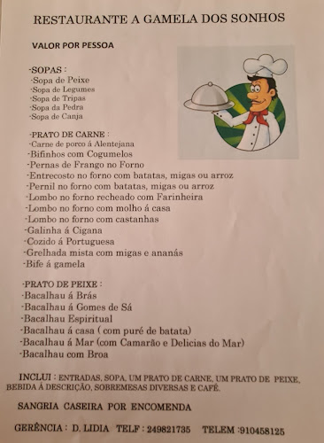 Restaurante A Gamela dos Sonhos