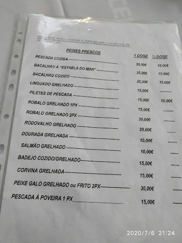 Restaurante Estrela do Mar - Manuel Maria Magalhães Ribeiro