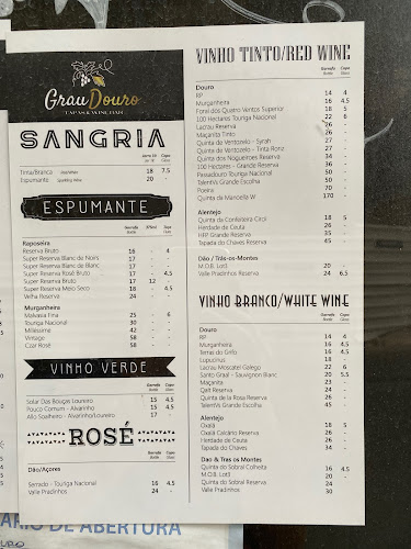 Grau Douro Tapas & Wine Bar - Lisboa
