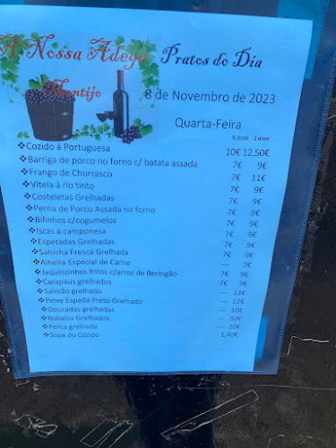 A Nossa Adega - Gastronomia e hotelaria