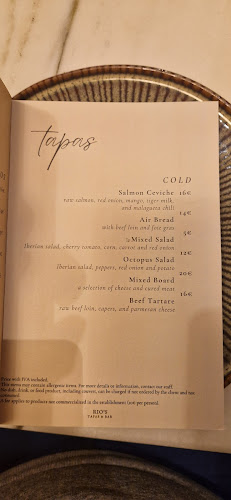 Comentarii opinii despre Rio's Tapas & Bar