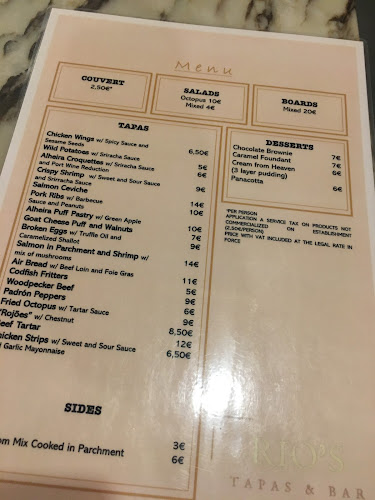 Opinii despre Rio's Tapas & Bar în Porto - Gastronomia e hotelaria