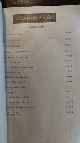 Comments and reviews of Restaurante Cova da Loba