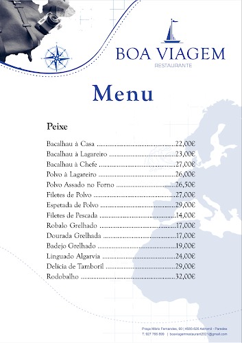 Restaurante Boa Viagem - Gastronomia e hotelaria