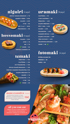 Opinii despre Wagasa Sushi Bar în Seixal - Gastronomia e hotelaria