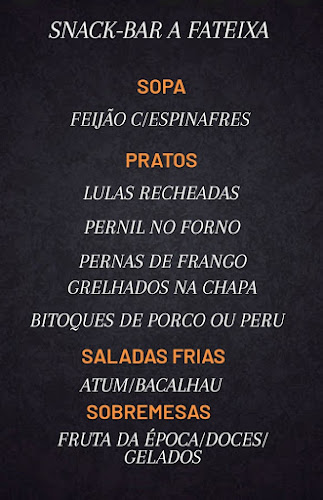 Snack-Bar A Fateixa - Setúbal