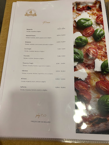 Opinii despre Quatro Estações - Pizzaria Espargueteria, Unipessoal, Lda. în São Torcato - Gastronomia e hotelaria