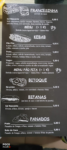 Opinii despre Café Sol Nascente în Ventosa do Bairro - Gastronomia e hotelaria