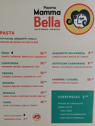 Comentarii opinii despre Mamma Bella Leça da Palmeira