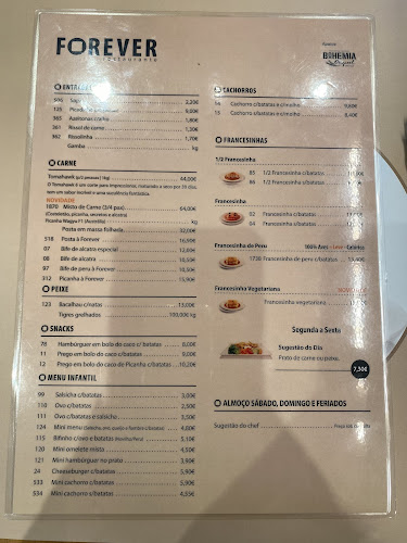 Forever - Restaurante - Gastronomia e hotelaria