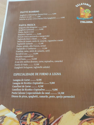 Gelataria, Pizzaria Italiana