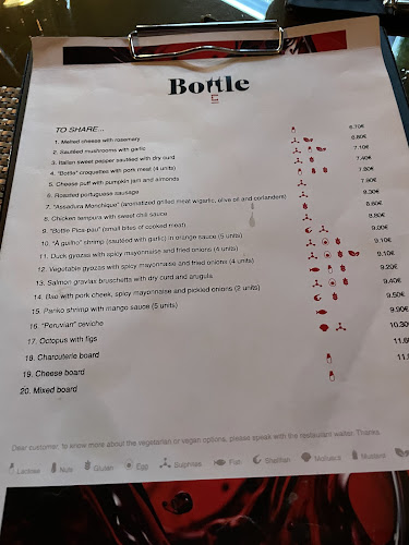 Reviews of Bottle . Wine and Food in Faro - Gastronomia e hotelaria