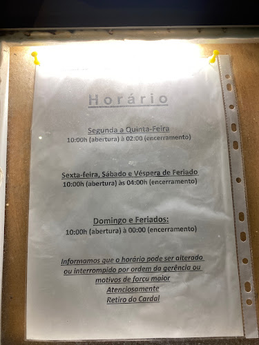 Retiro do Cardal (café/bar/jogos)