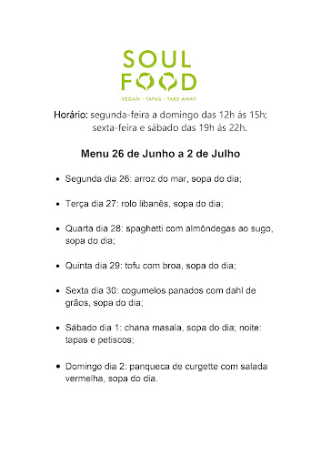 Opinii despre Soul Food Porto în Porto - Gastronomia e hotelaria