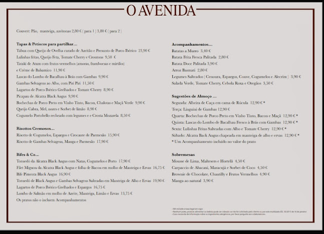 O Avenida Restaurante