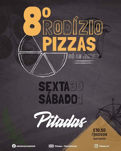 Reviews of Pitadas Pizza&Kebab in Pombal - Gastronomia e hotelaria